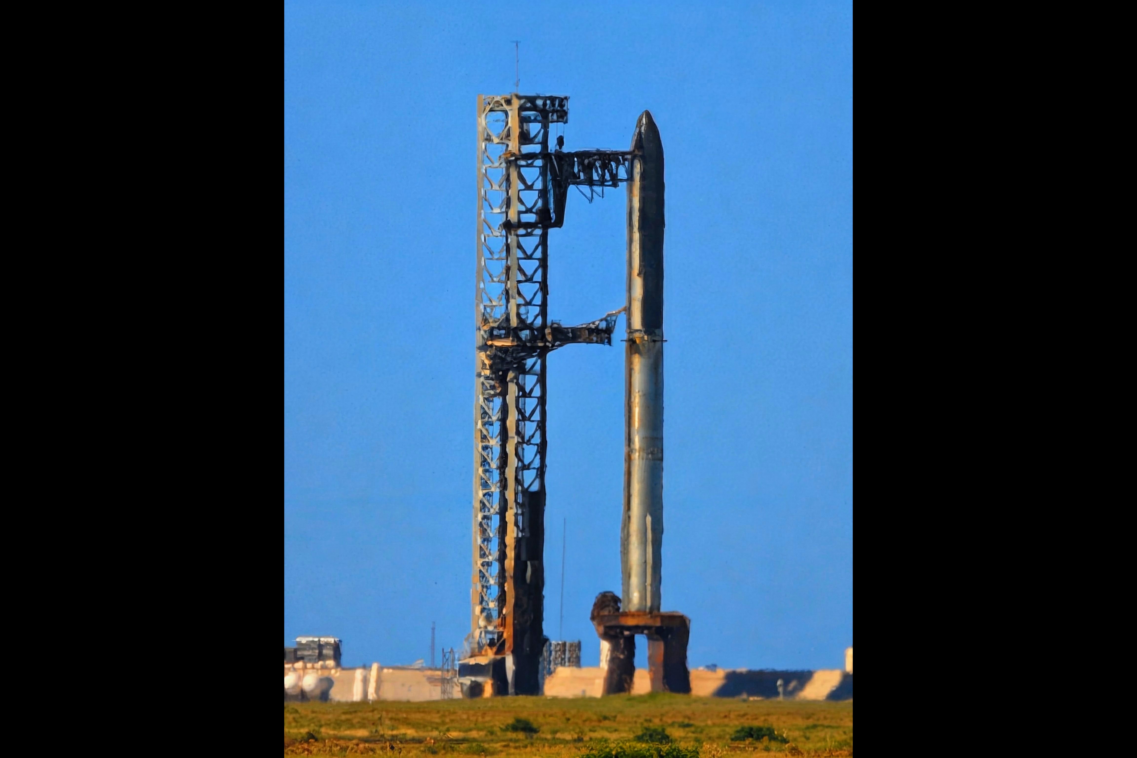 SpaceX Starship on flight 11